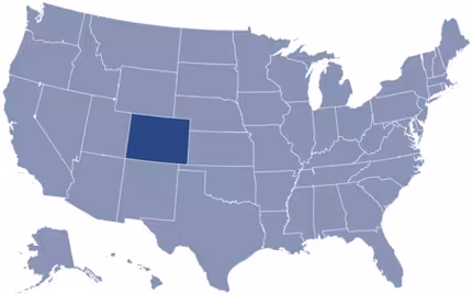 Colorado State Map