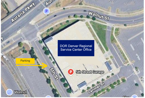 Overhead view of the drsc